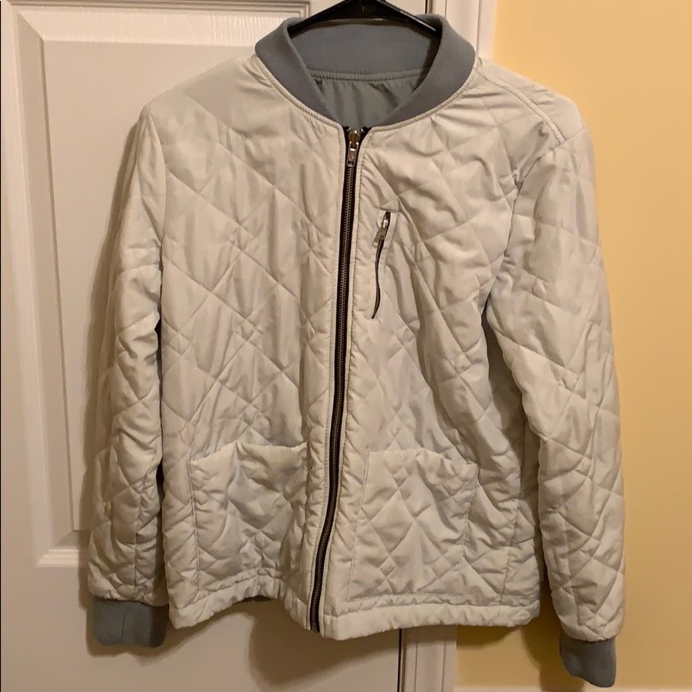 Abercrombie & Fitch reversible bomber jacket
